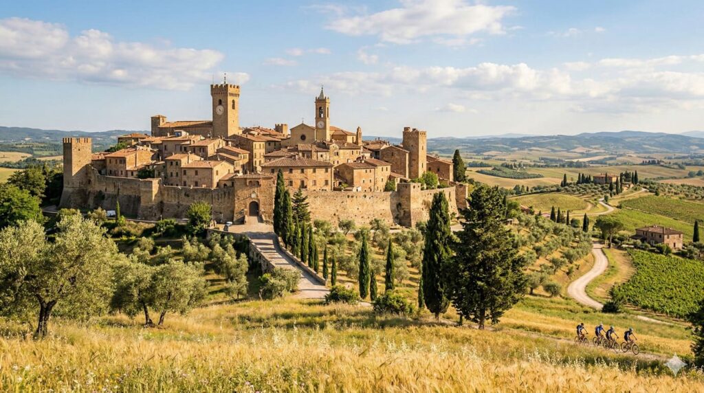 Tuscan village